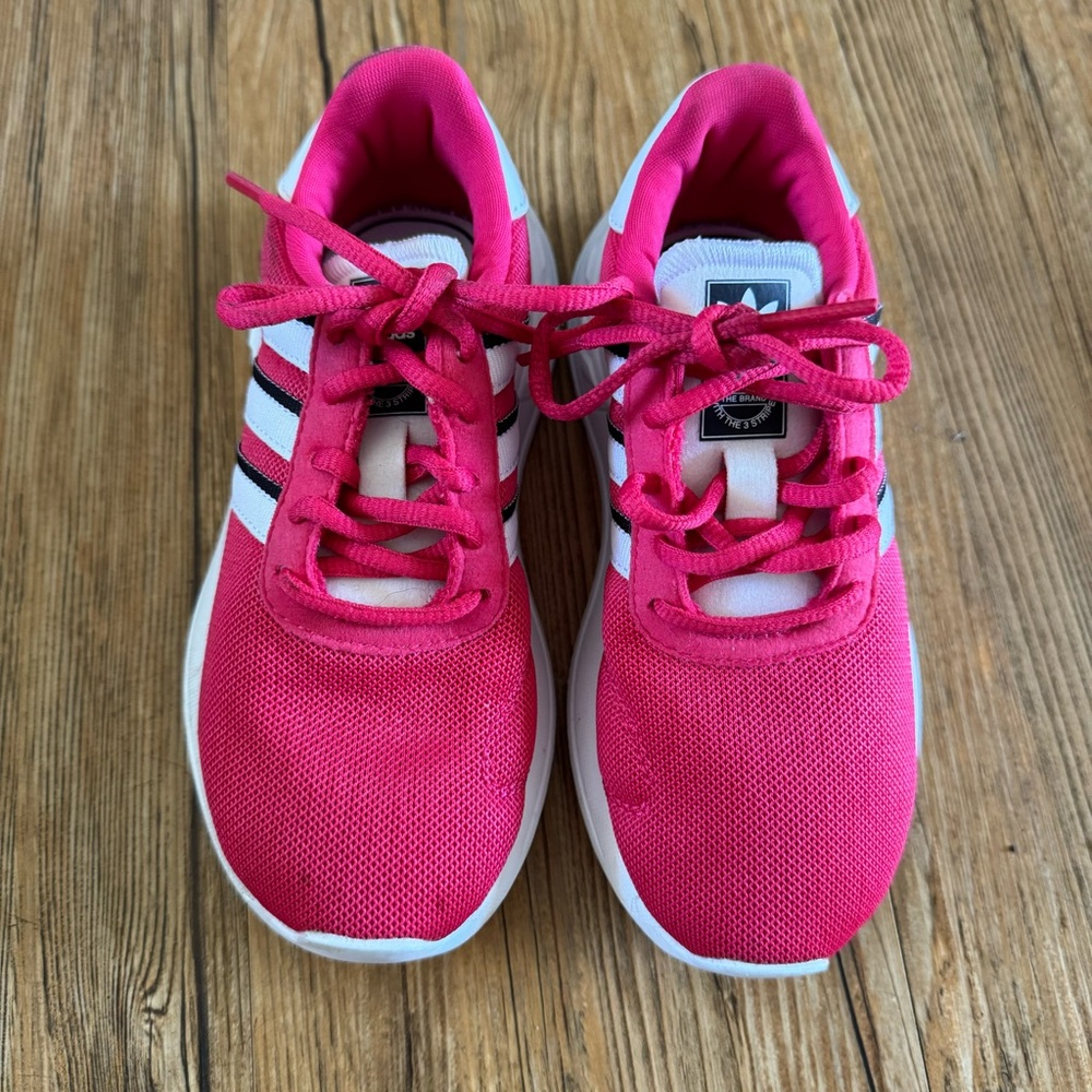 Adidas pink girls shoes size 11k